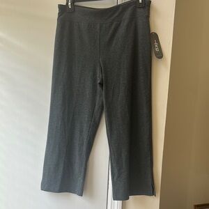 Women’s Bodywear Capri.  Charcoal color. Size M.